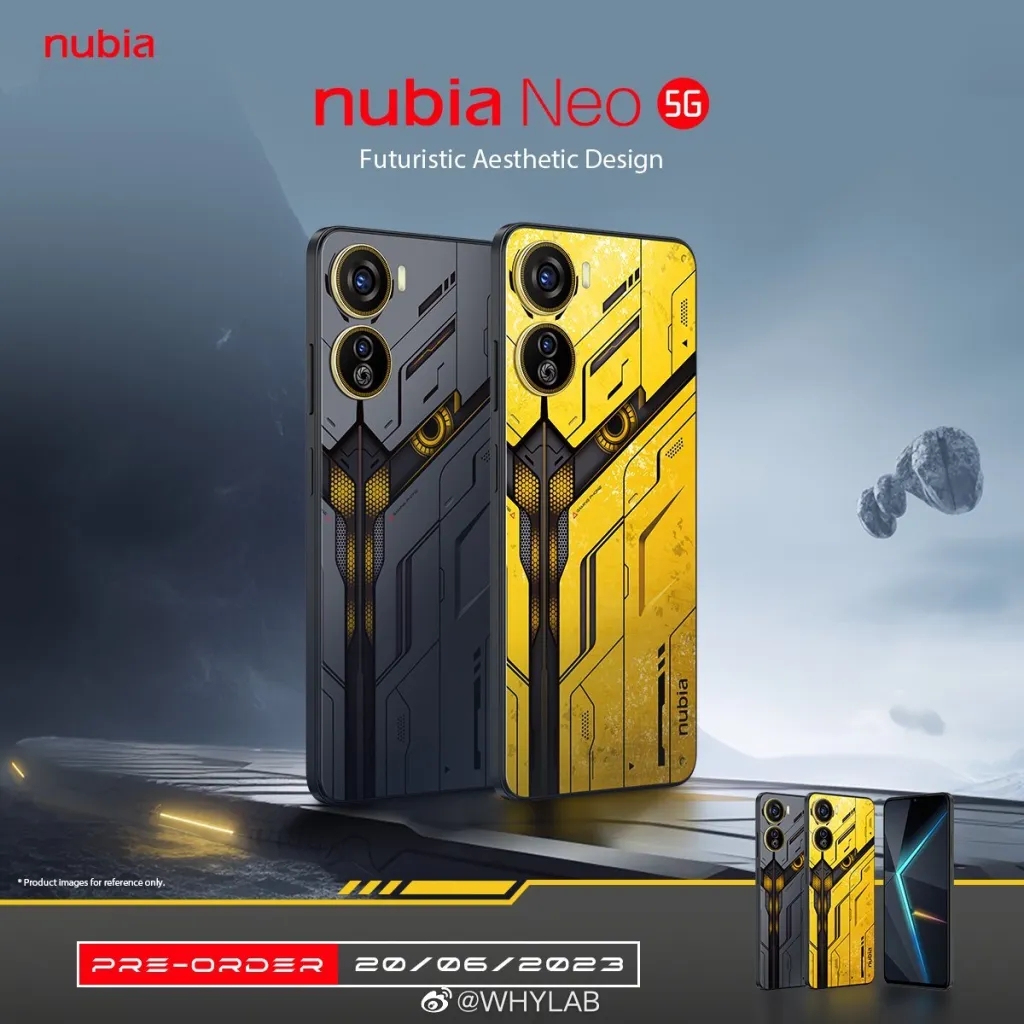 Анонсирован Nubia Neo — бюджетный игровой смартфон с чипом Unisoc - 4PDA