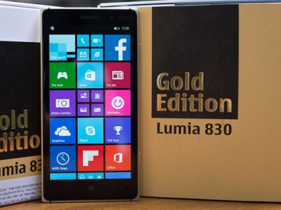 Nokia Lumia 830 Gold Edition -    