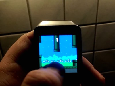 Flopsy Droid:  Flappy Bird    Android Wear 