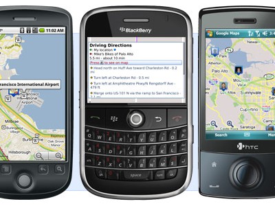 Google Maps 4.1  Search by Voice    Windows Mobile  Symbian S60