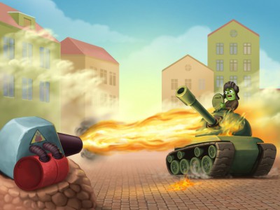 Zombie Town Defense:  -