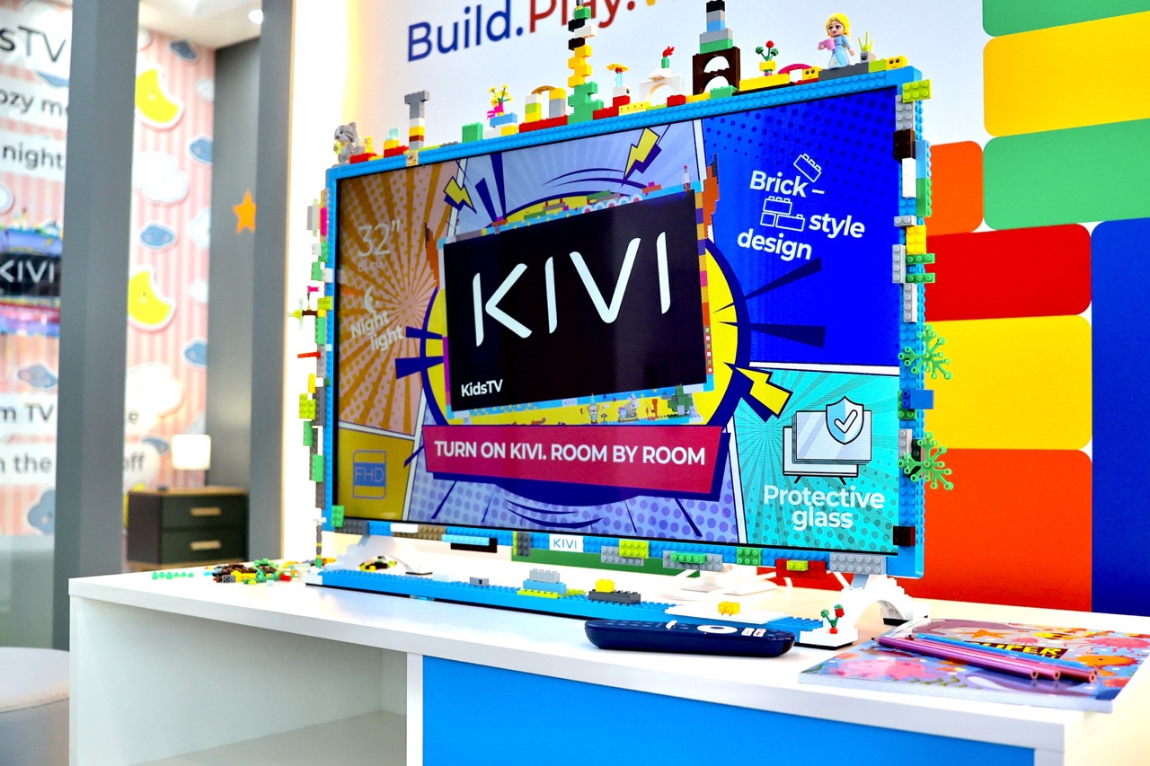 KIVI представила первый детский ТВ с корпусом из LEGO и другие новинки -  4PDA