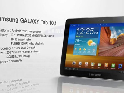 Wi-Fi  Samsung Galaxy Tab 10.1      