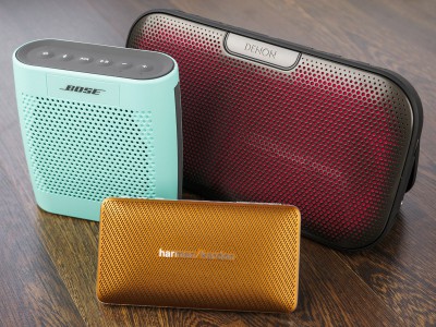 Harman/Kardon Esquire Mini, Bose SoundLink Color, Denon Envaya:   