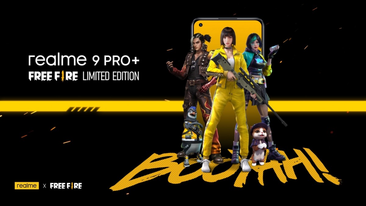 realme готовит к выпуску специальную версию 9 Pro+ Free Fire Edition - 4PDA