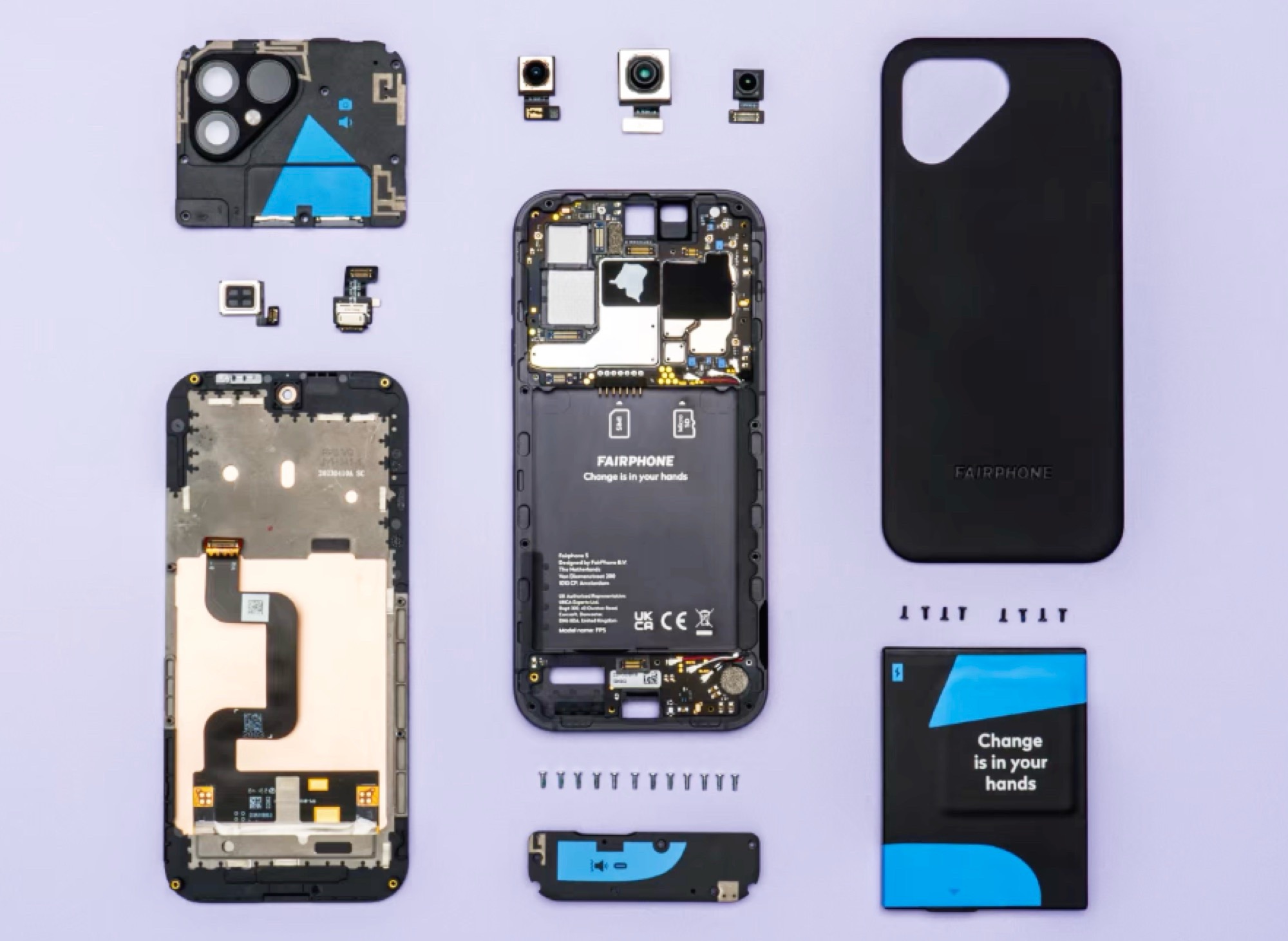 10 из 10. Fairphone 5 получил высшую оценку ремонтопригодности от iFixit -  4PDA