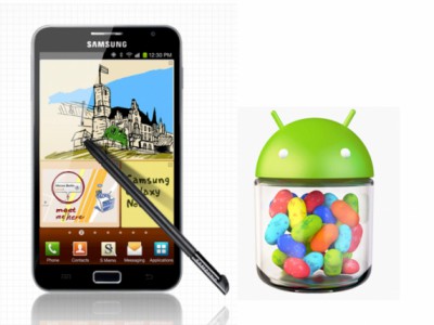 Samsung Galaxy Note   Jelly Bean