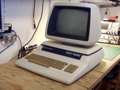 YouTube     Commodore PET 600