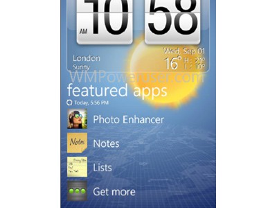    Windows Phone 7 HTC Sense HUB -  