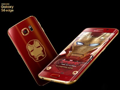 Samsung Galaxy S6 Edge Iron Man Edition    