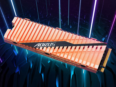 SSD- Gigabyte Aorus: PCIe 4.0    