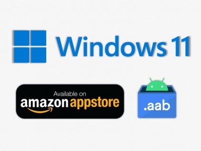  AAB   Amazon AppStore.        Windows 11?