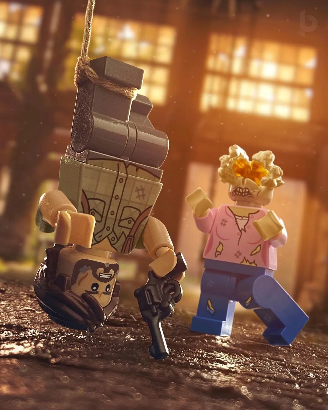 Сцены из The Last of Us воспроизвели в конструкторе LEGO - 4PDA