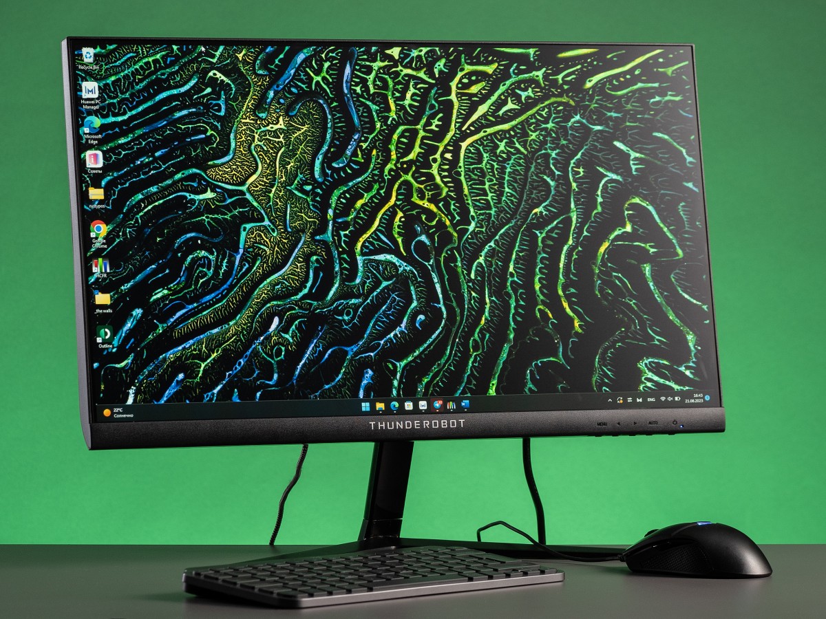 Обзор Thunderobot F23H75: доступный игровой IPS-монитор. В чём подвох? -  4PDA