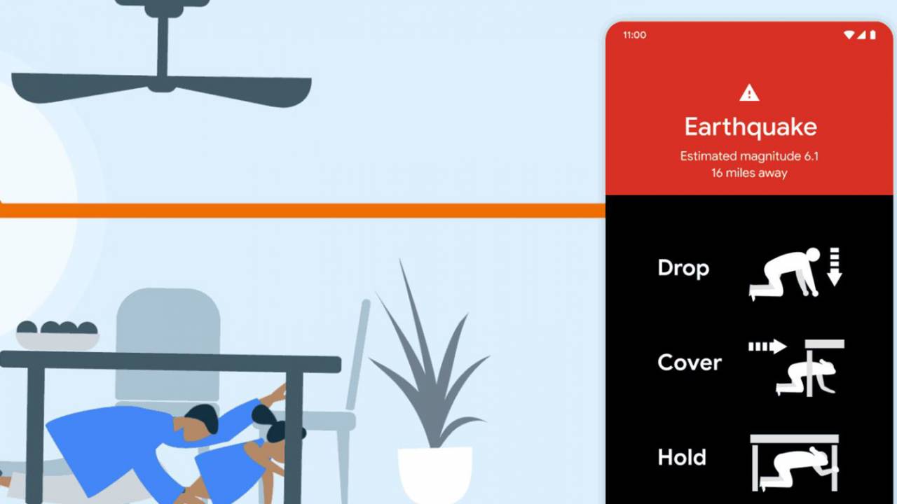 Google встроила в Android систему раннего оповещения о землетрясениях - 4PDA