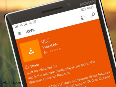 VLC  Windows 10 Mobile    