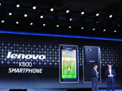 CES 2012:  Lenovo K800   Medfield   2 