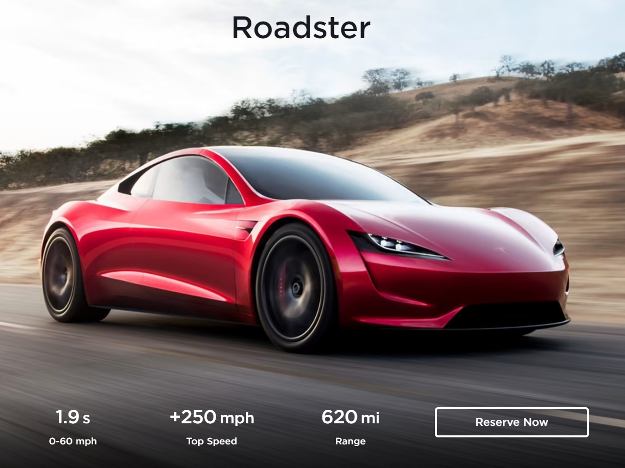 Глава Bugatti прокомментировал рекордный разгон Tesla Roadster - 4PDA