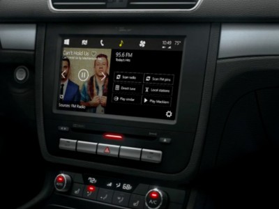 Microsoft Windows in the Car - ""   