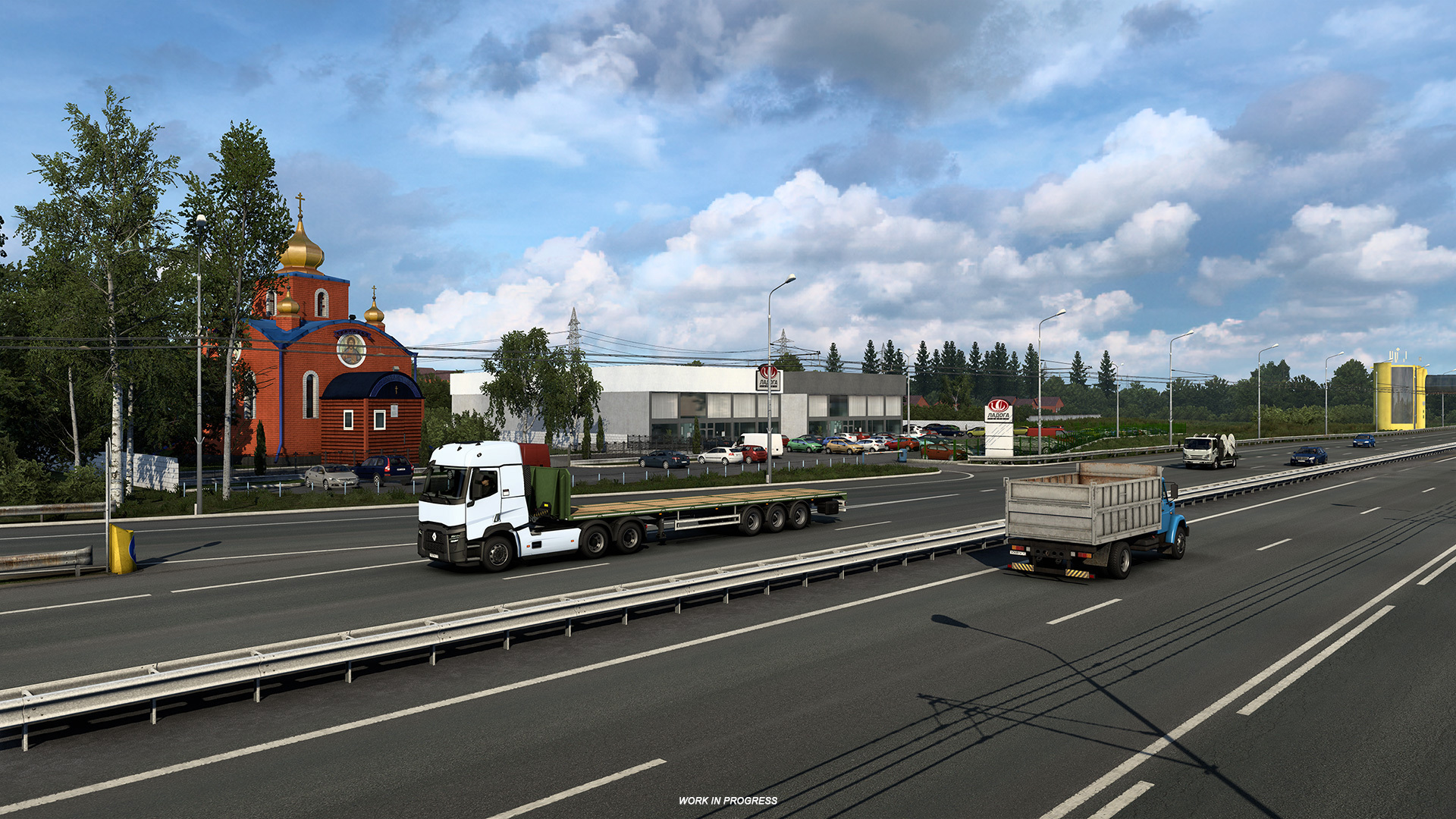 Виды Рязани. Авторы Euro Truck Simulator 2 показали скриншоты DLC про  Россию - 4PDA