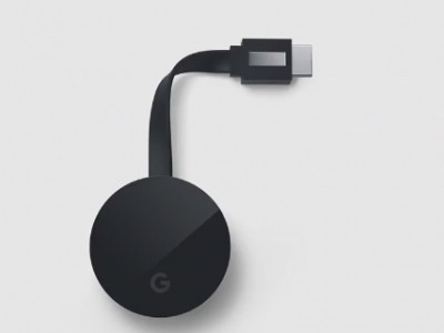 Google Chromecast Ultra  4K-   HDR