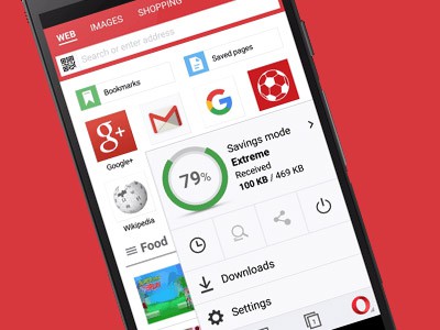    Opera Mini  Android     QR-