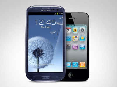 Samsung Galaxy S III    iPhone 4S