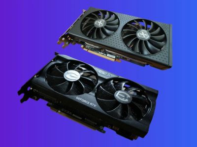 GeForce RTX 4060 Ti  Radeon RX 7600     