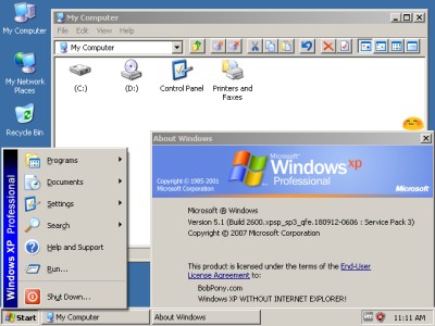 Windows XP  Internet Explorer      []