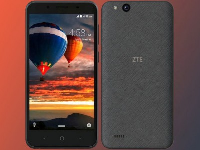 ZTE Tempo Go  Android 8.1 Oreo Go Edition   $80