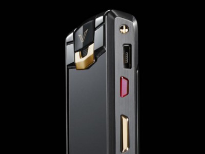 Vertu   Signature Touch   Pure Jet Red Gold