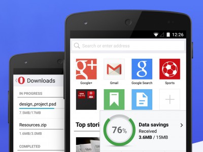 Opera 36  Android     