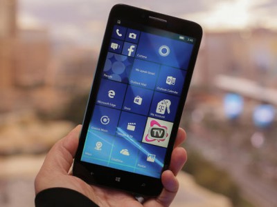 Alcatel OneTouch Fierce XL  Windows 10 Mobile       